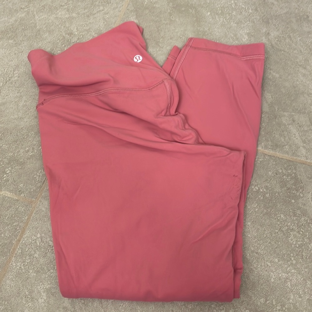 Pink Lululemon align leggings